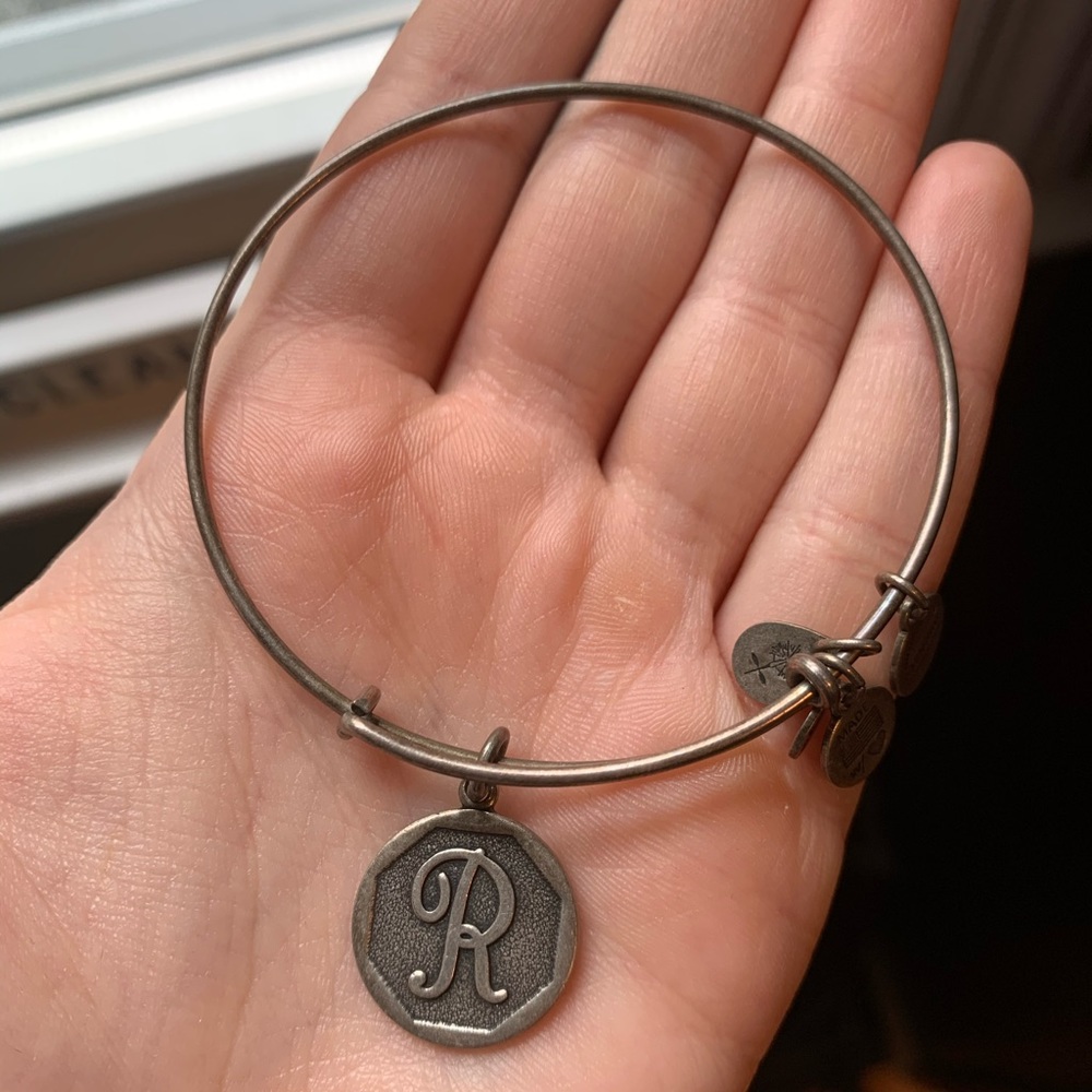Alex and Ani Letter "R" Bracelet